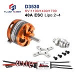 Hot Sales FlashHobby D3530 1100KV RC Brushless Motor Drone Motor Planetary Gear Motor for RC Helicopter Fixed Wing
